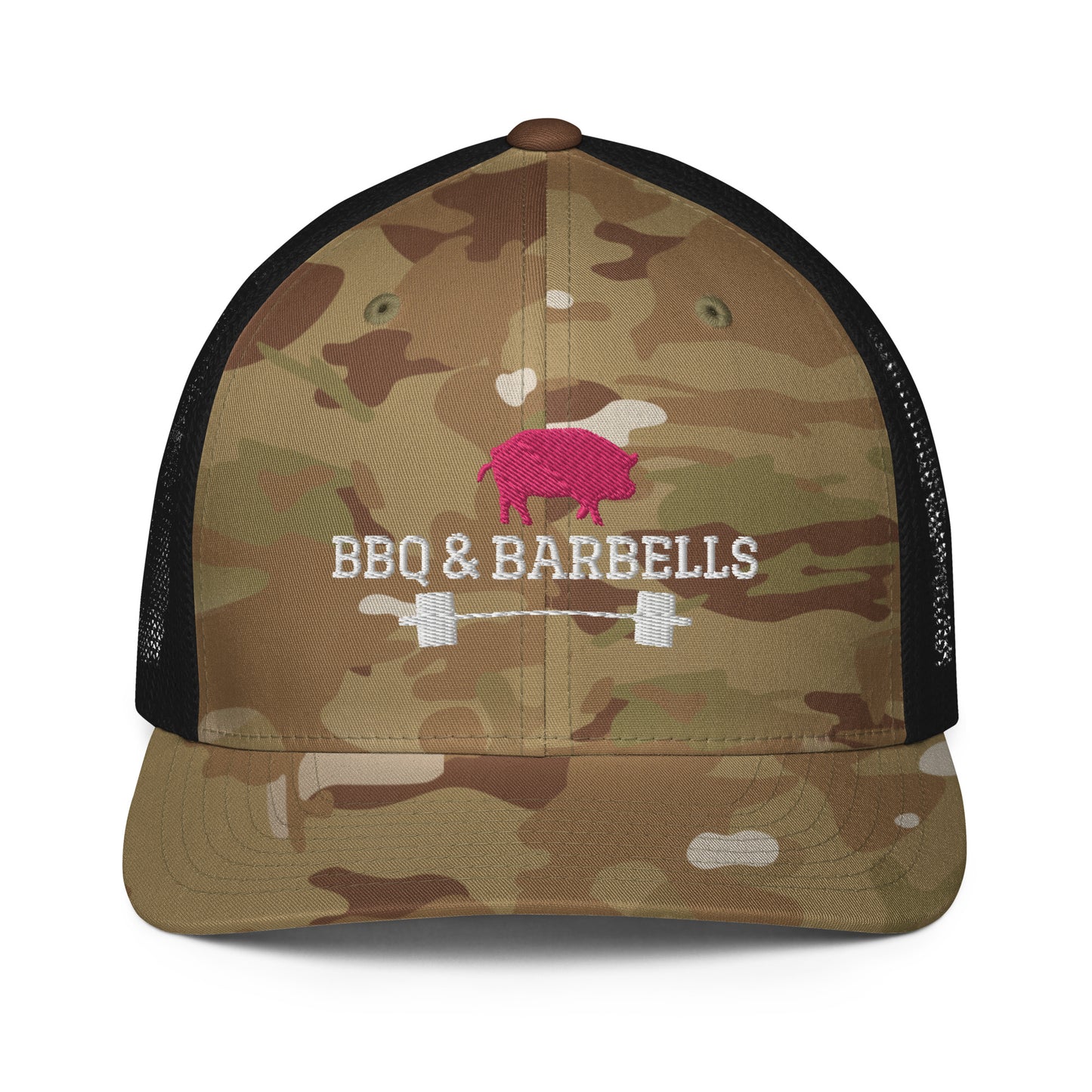 Closed-back trucker cap