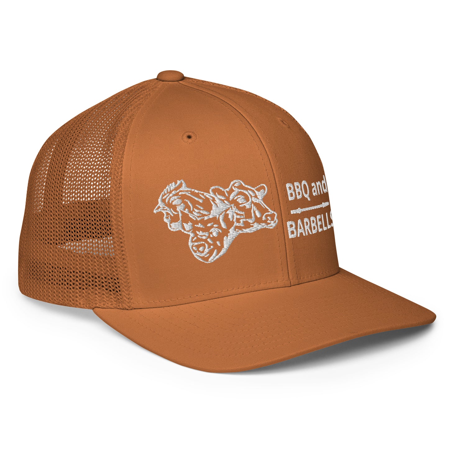 Closed-back trucker cap