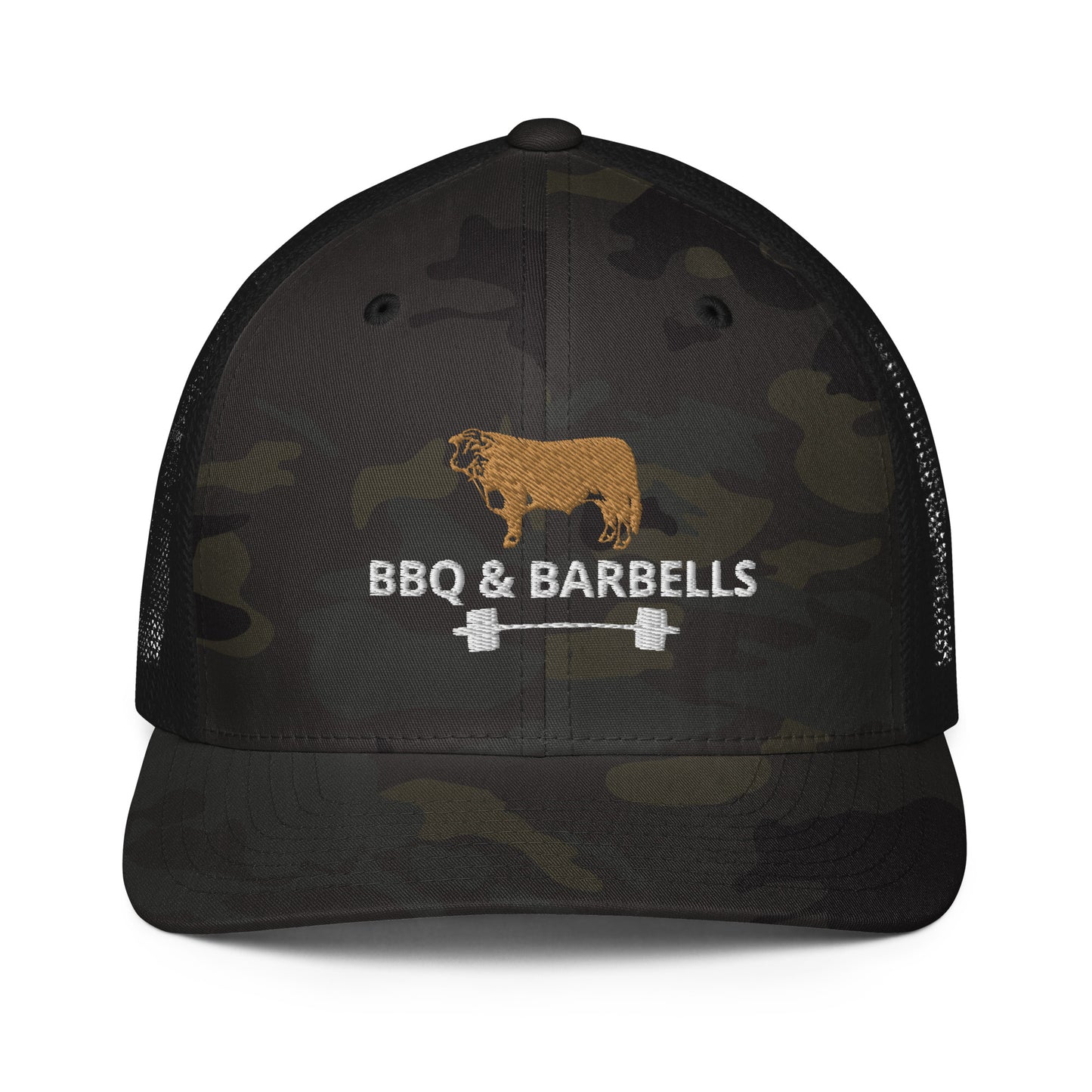 Closed-back trucker cap