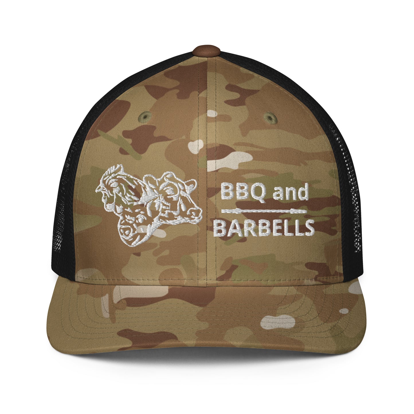 Closed-back trucker cap