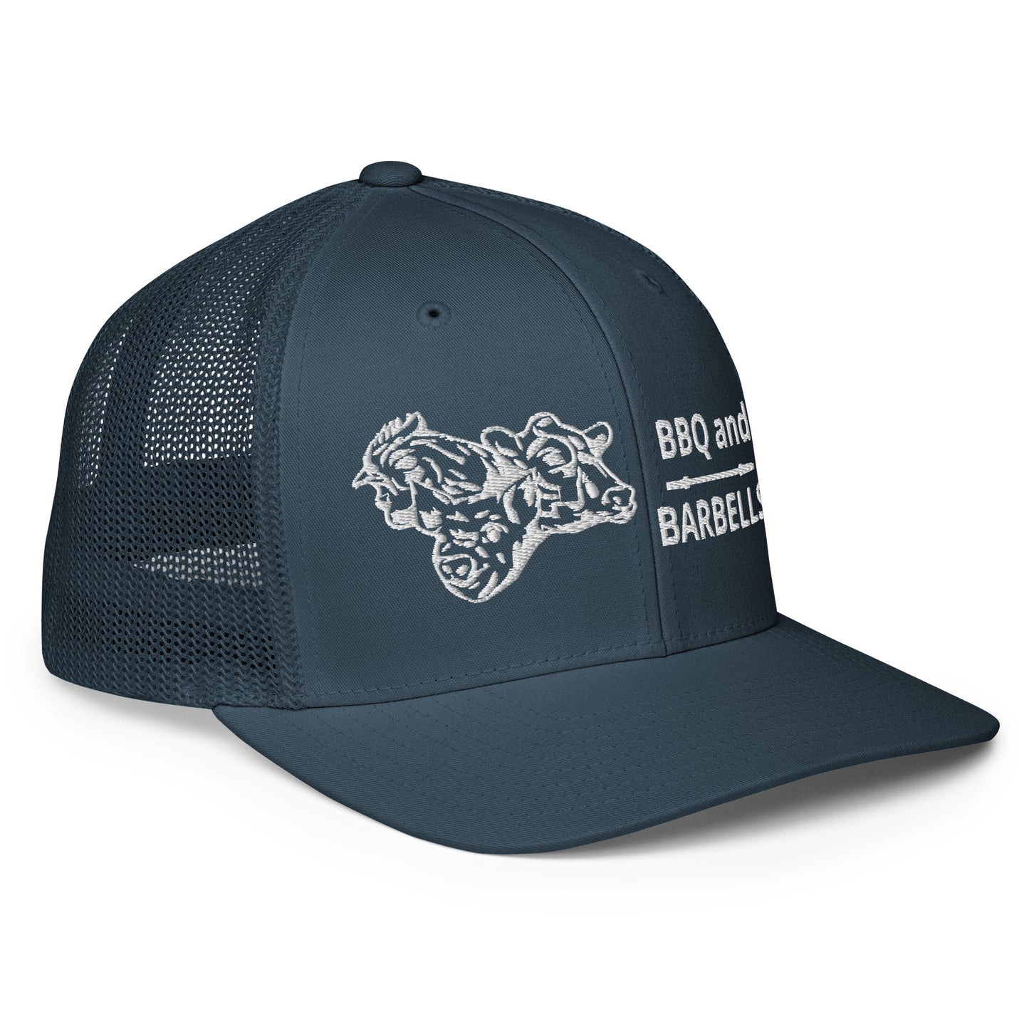 Closed-back trucker cap