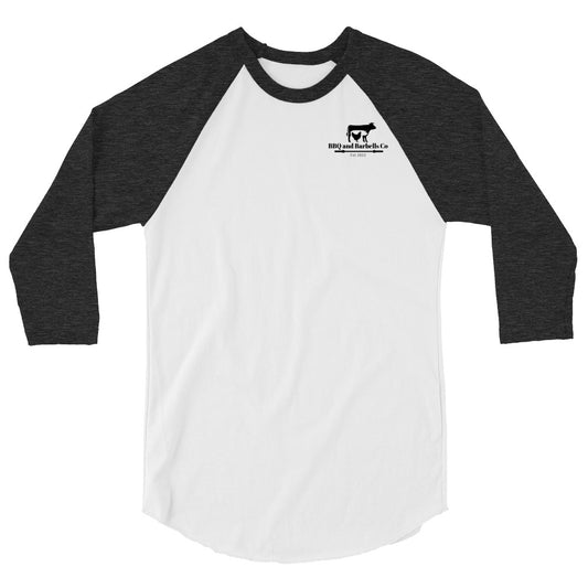 3/4 sleeve raglan shirt