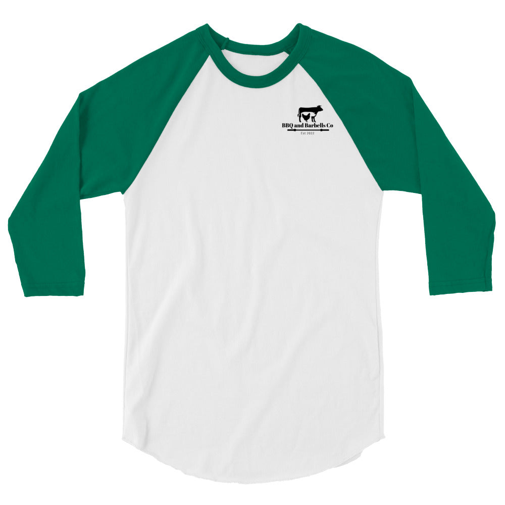 3/4 sleeve raglan shirt